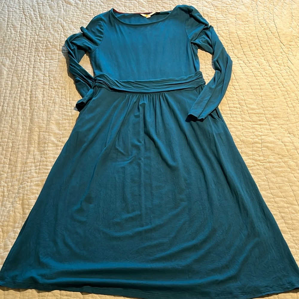 Boden long sleeve jersey dress, 10L